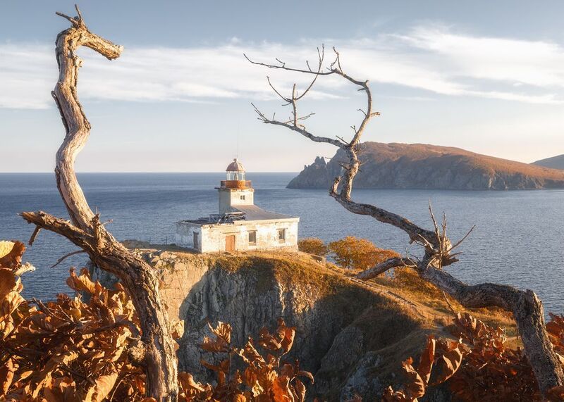 маяк, балюзек, приморье, приморский край Маяк Балюзек. Приморьеphoto preview