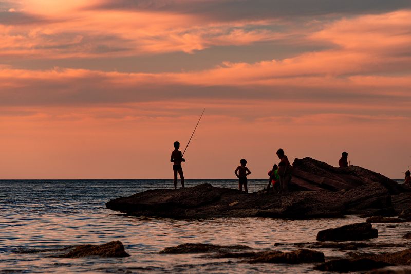 Вечерняя рыбалка фото превью
