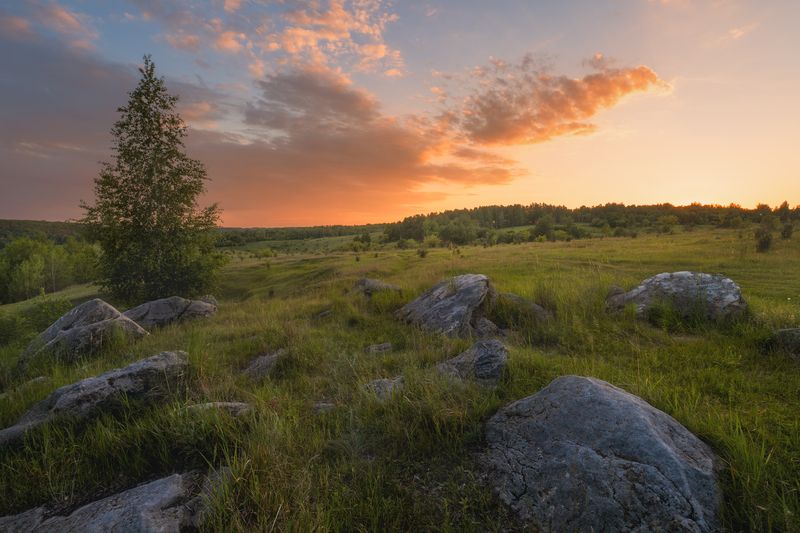Закат на Ведьминых камняхphoto preview