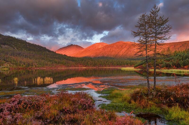 озеро джека лондона Яркое утро...photo preview