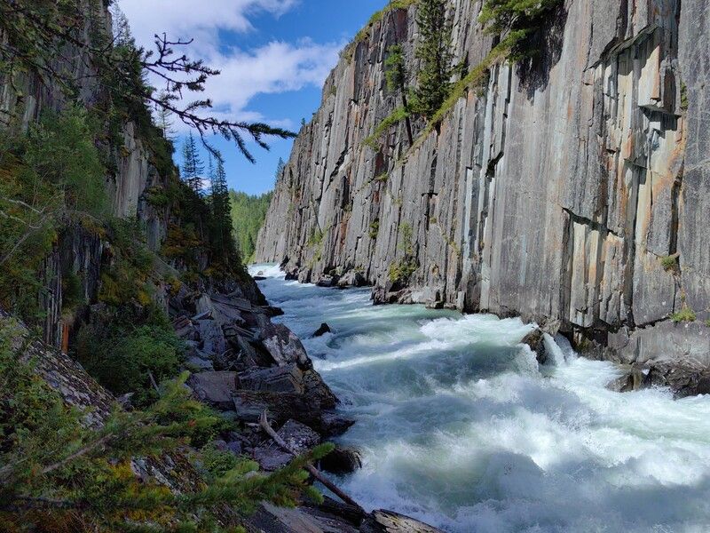 природа,алтай,река коксу Горная рекаphoto preview