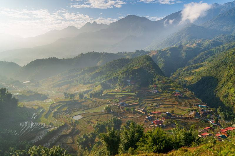 вьетнам, сапа, рисовые террасы Са Паphoto preview