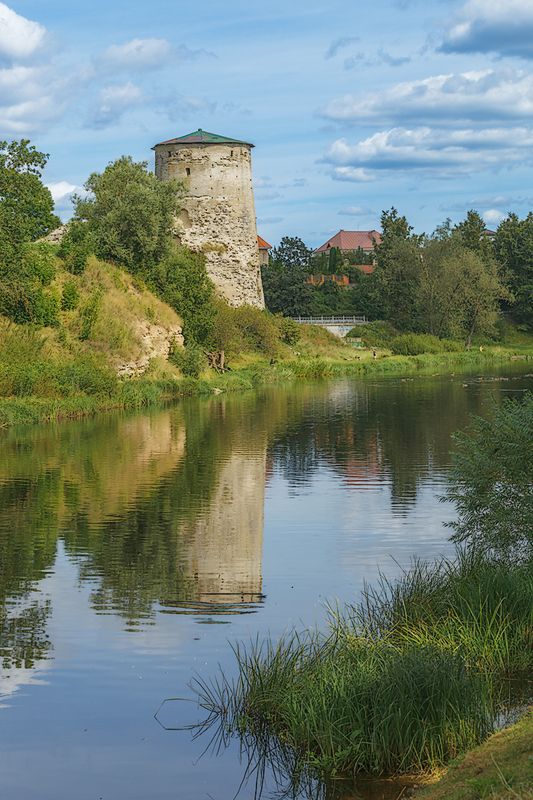 лето, небо, река, природа Август...Гремячая башня...photo preview