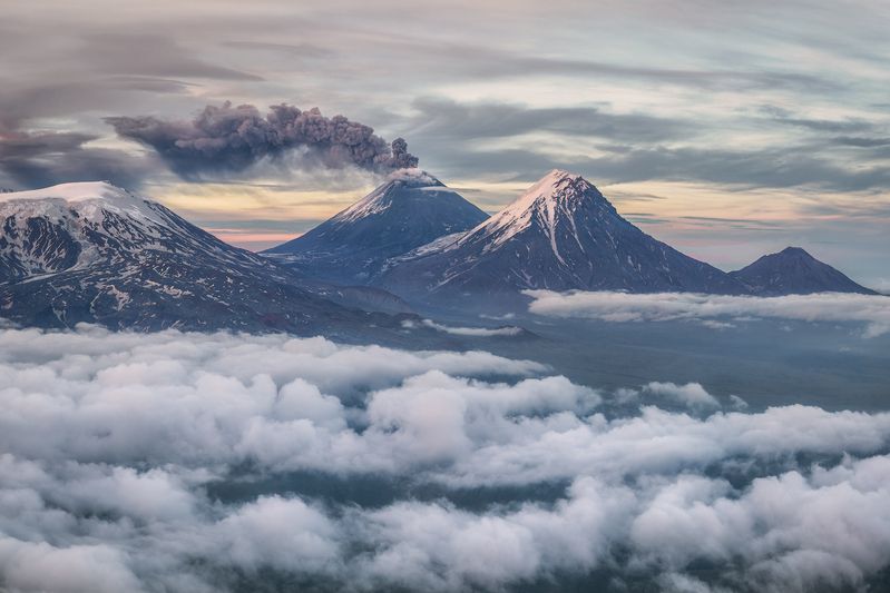 камчатка Извержение Ключевской (август 2025)photo preview
