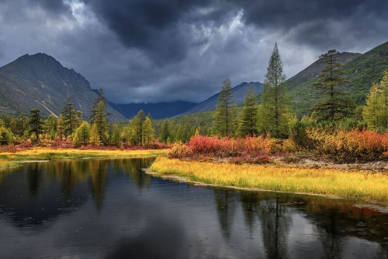 озеро джека лондона Кажется дождь начинается...photo preview