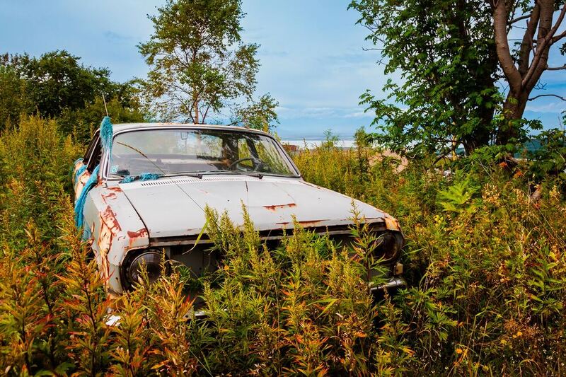 машина, автомобиль, газ-24-01 Старый автомобиль фото превью