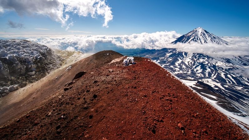 камчатка, авачинский вулкан, корякский вулкан, вулкан, кратер Где-то на другой планетеphoto preview