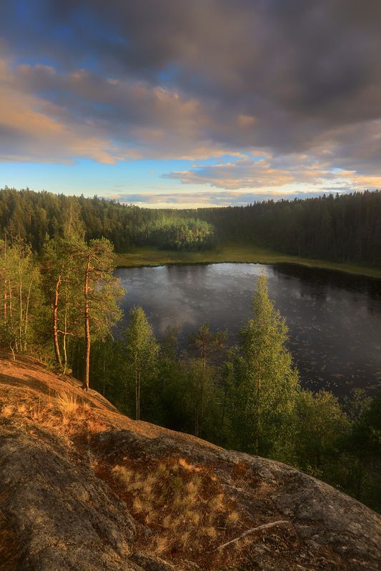 Закат на Клюквенном озереphoto preview