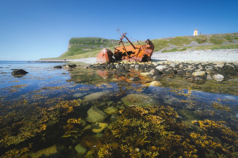 kildin, iland, ship, polar, barents, sea, northern, landscape, Полуостров Кильдин.photo preview