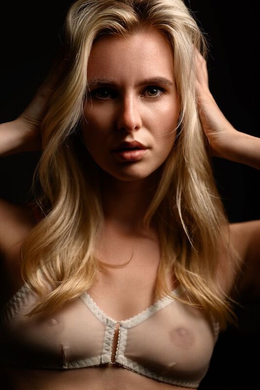 блондинка, blonde, бюстгальтер, bra, соски, nipples, обнаженная, naked, ню, nu Настя/Nastya фото превью