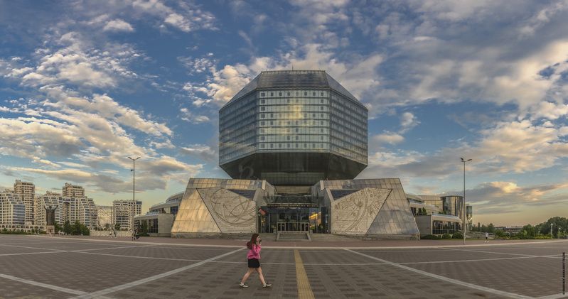 Минск, Архитектура, закат, Панорама, город, геометрия  Момент записи на посещение по звонкуphoto preview