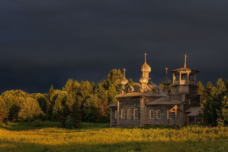 заозерье, день, пейзаж, архангельская область Заозерье фото превью