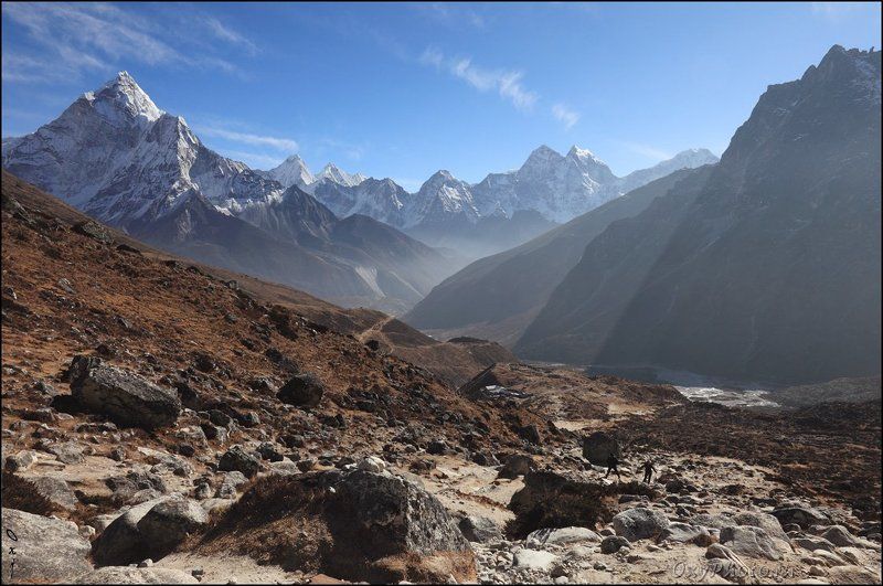 непал, гималаи, трек к бл эвереста, nepal, himalaya, trek to bc everest, К перевалу...photo preview