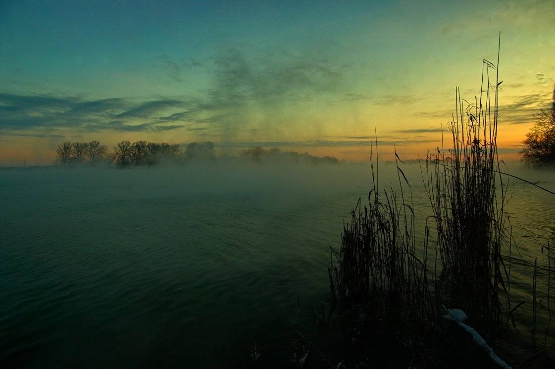 р.кубань, , закат, фёдор