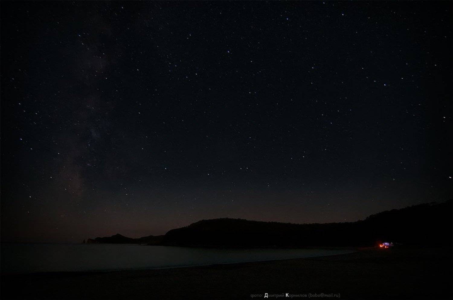 ночь, бухта, валентин, море, приморье, лазо, дмитрий, корнилов, млечный, путь, звёзды, фотосайт, северные, земли, Дмитрий Корнилов