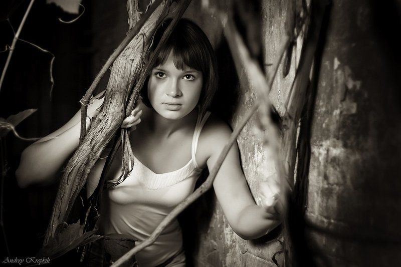 таня, портрет, чб Таняphoto preview