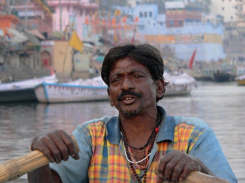 лодочник, индия Лодочникphoto preview