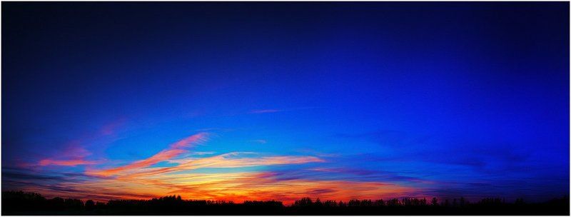 зарево, закат, край, вечер Где-то на краю земли..photo preview