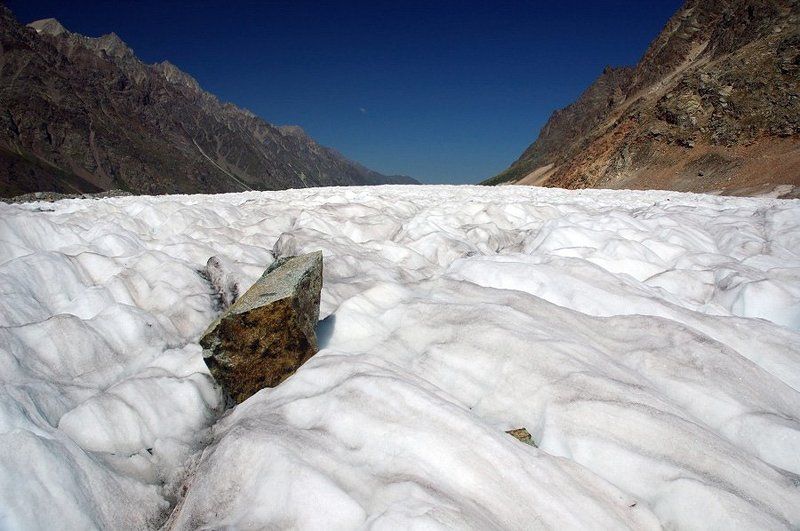кавказ, безенги, безенгийский ледник ***photo preview