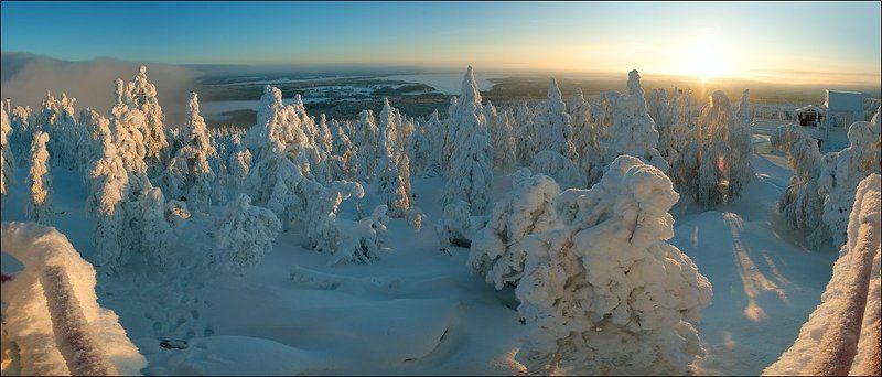 вуокатти, финляндия Обзорная площадка Вуокаттиphoto preview