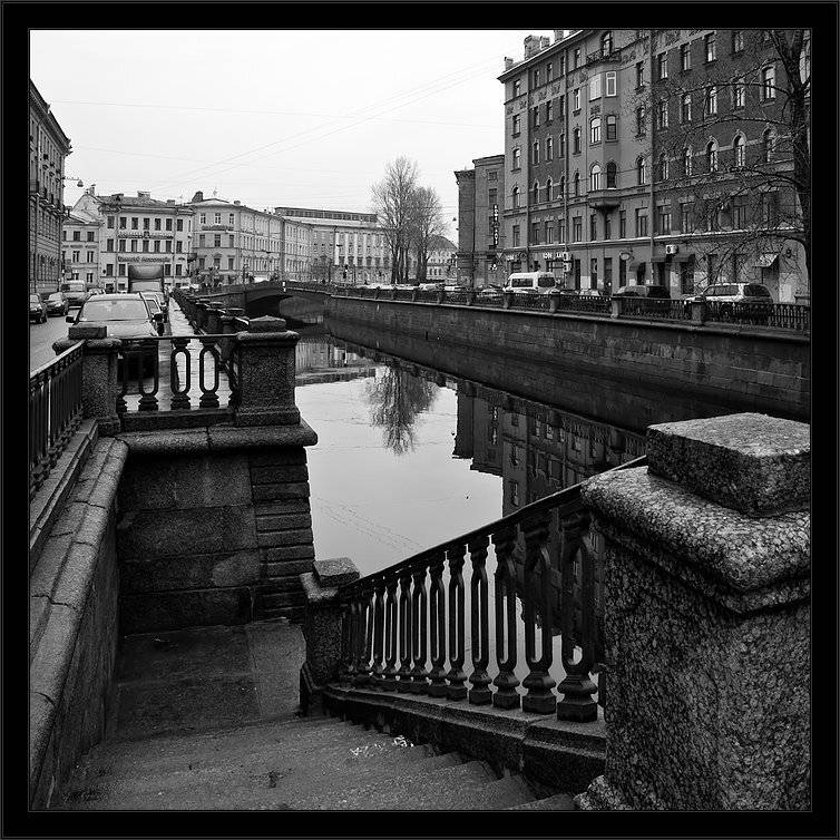 петербург, центр, канал грибоедова, чб, Kirill Shapovalov