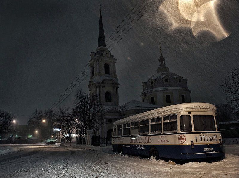 москва, ул. казакова, автобус \