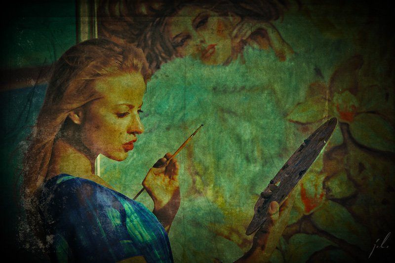 художница, картина Художницаphoto preview