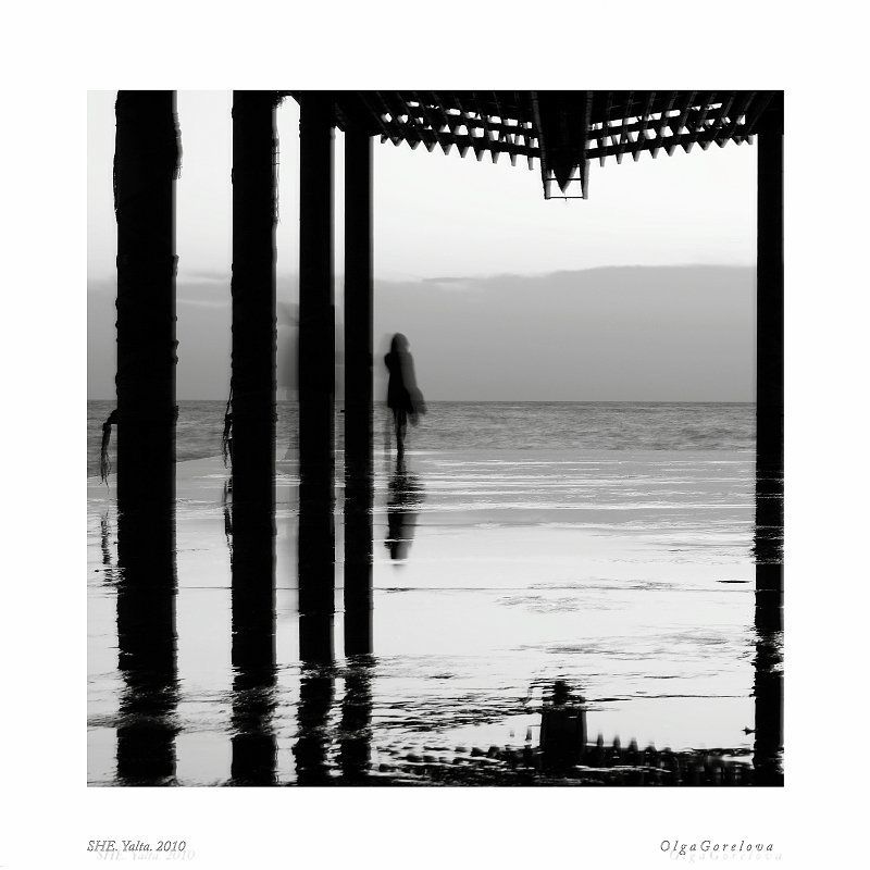 ялта, она, море, крым Она фото превью