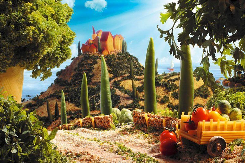 Маленький итальянский городокphoto preview