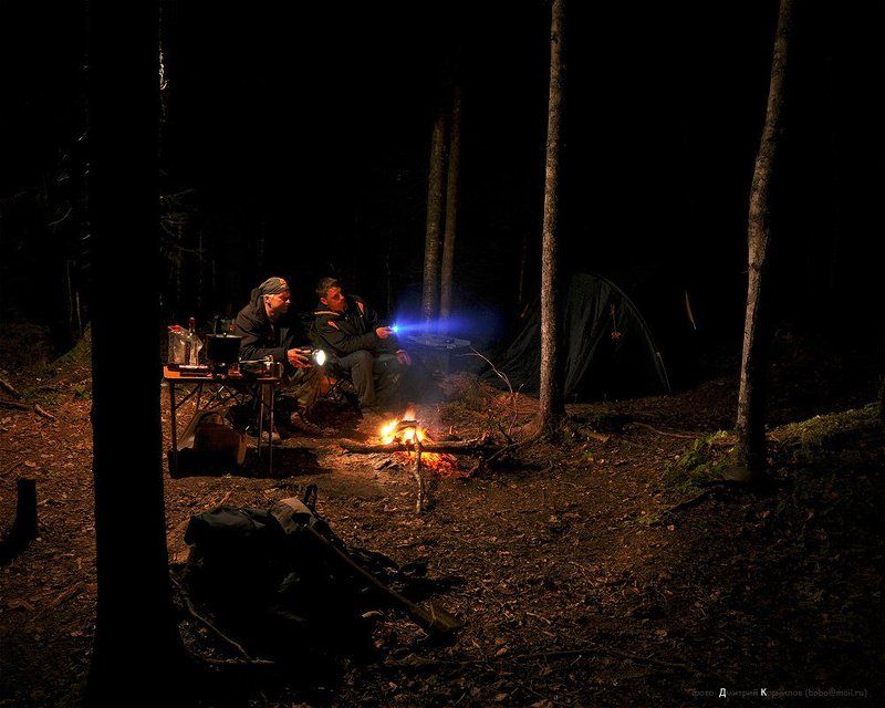 лес, терней, приморье, туристы, костёр, ночь, дмитрий, корнилов, северные, земли Ой! Хто тут!?photo preview