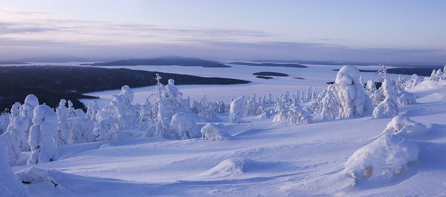 зима, гора, пейзаж, снег, safira