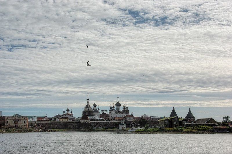 соловки, небо, облака, монастырь Соловецкое небо.photo preview