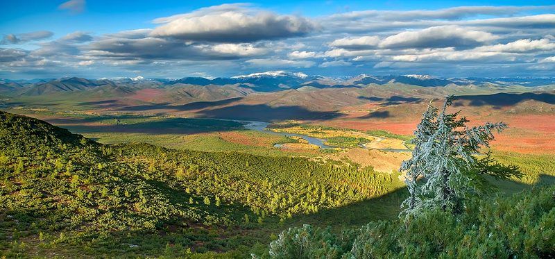 буюнда, сплав, река, осень, паводок, сопки, оледенение, снег Межпогодьеphoto preview