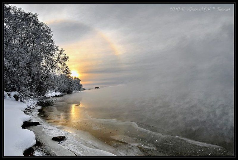 вуокса, vuoksa, светогорск, выборг, река, пар, испарения Фантасмагорияphoto preview