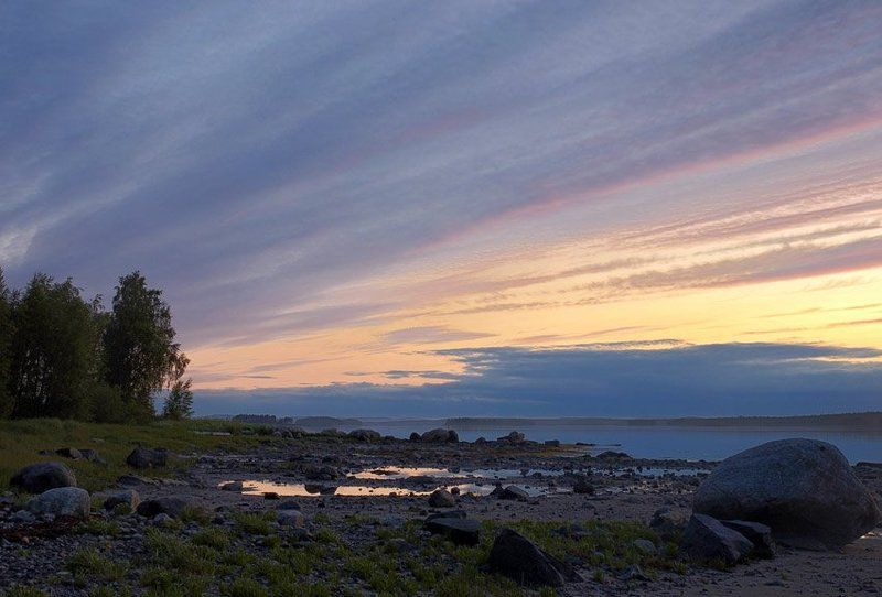 Закат на Белом мореphoto preview