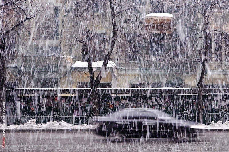 станко, зима, киев, снегопад Снегопадphoto preview