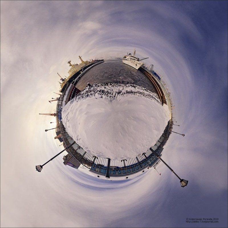 мурманск,зима,глобус Не расплескать бы:).photo preview