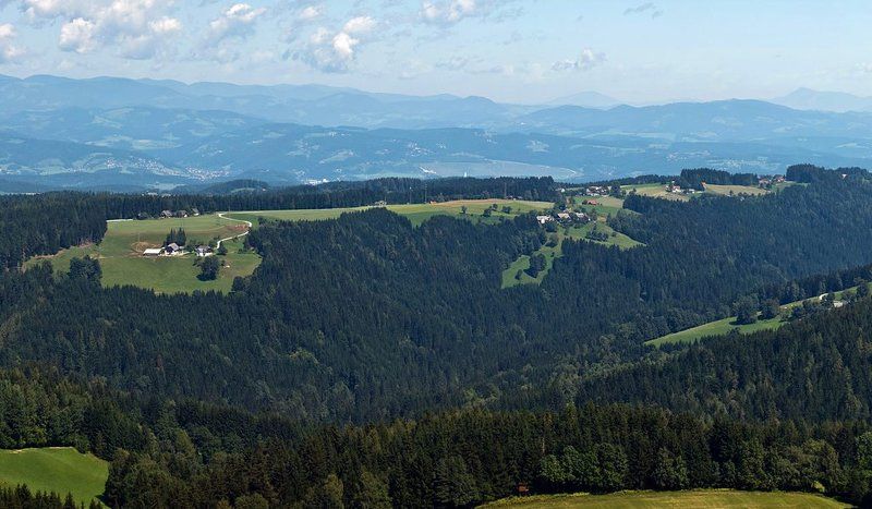 австрия, альпы, деревня *** фото превью