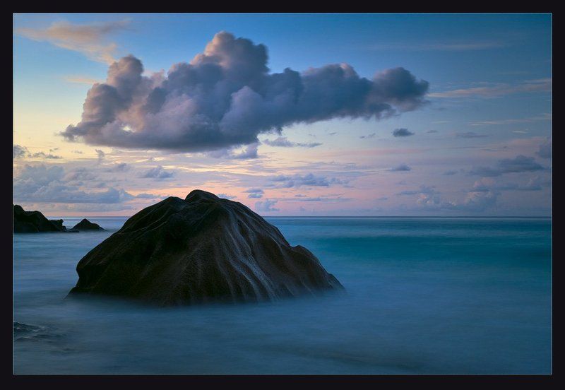 сейшелы,ла диг,анс патат,сумерки,закат Аккомпаниментphoto preview