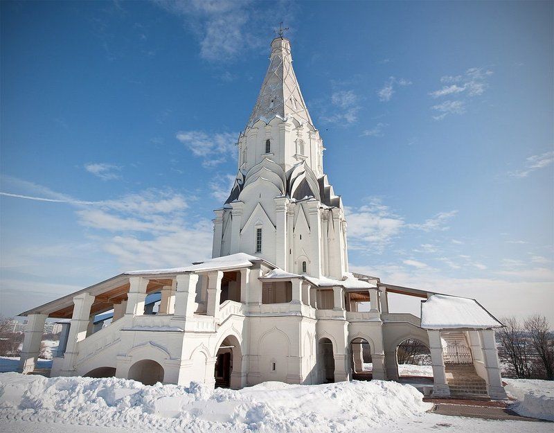 храм, москва, коломенское Храм вознесения господня в коломенскомphoto preview