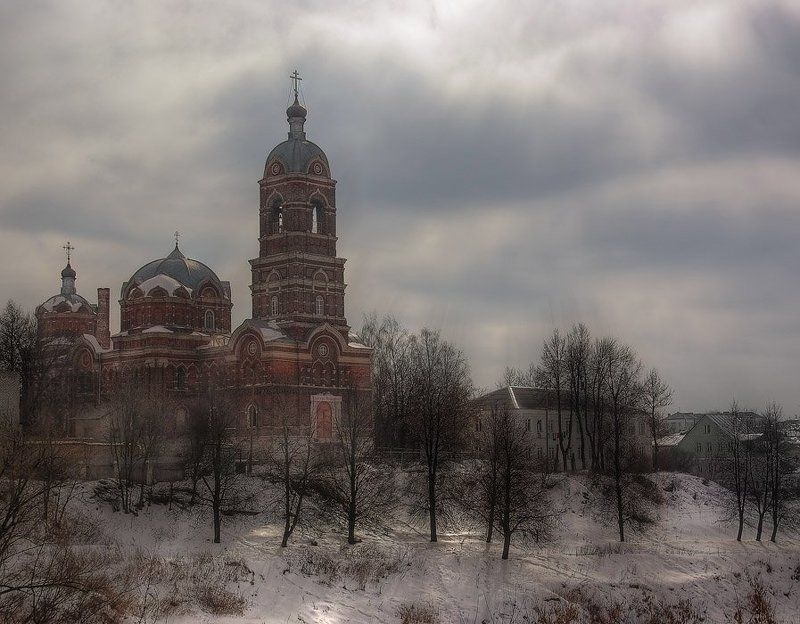 собор, церковь, весна Весна не за горами.photo preview