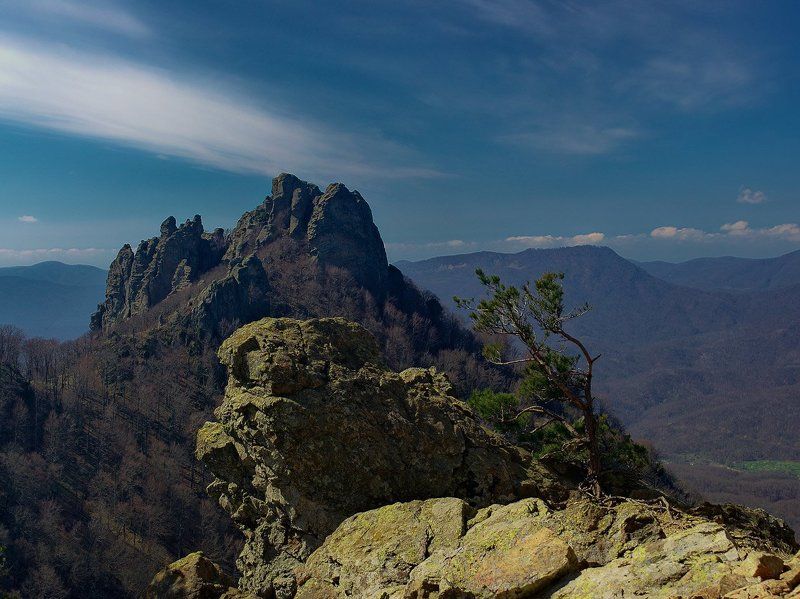 горы, кавказ, г.индюк, скалы, туапсинский, р-он г. Индюкphoto preview