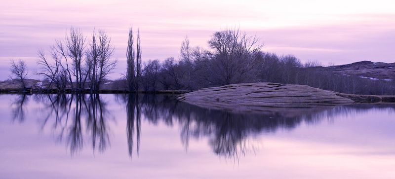 Казахстан. Бектау-Ата.  Сиреневое настроение.photo preview