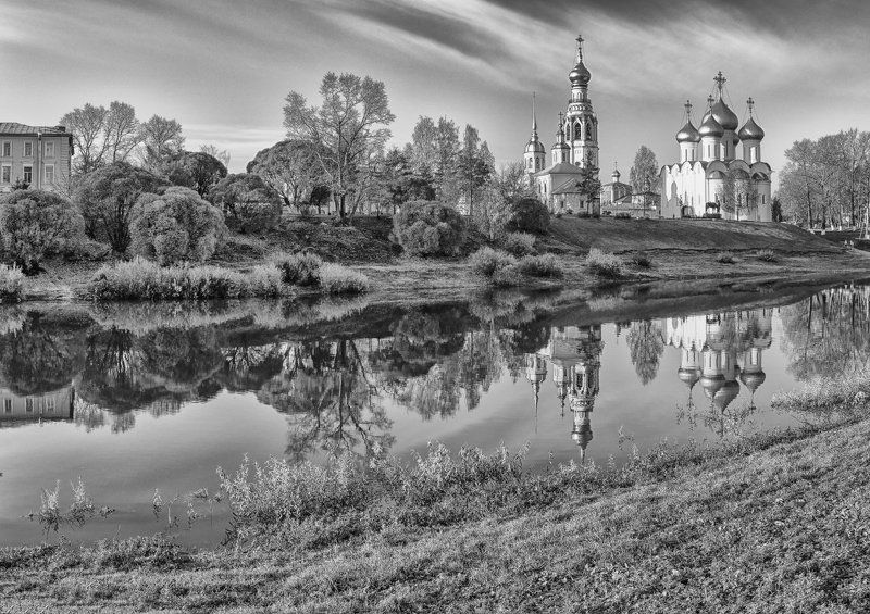 вологда, город, река, архитектура, зодчество Тихая рекаphoto preview