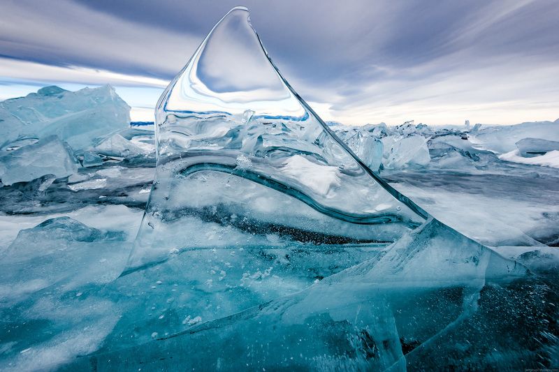 Байкал, Ольхон, зима, лёд Парусphoto preview