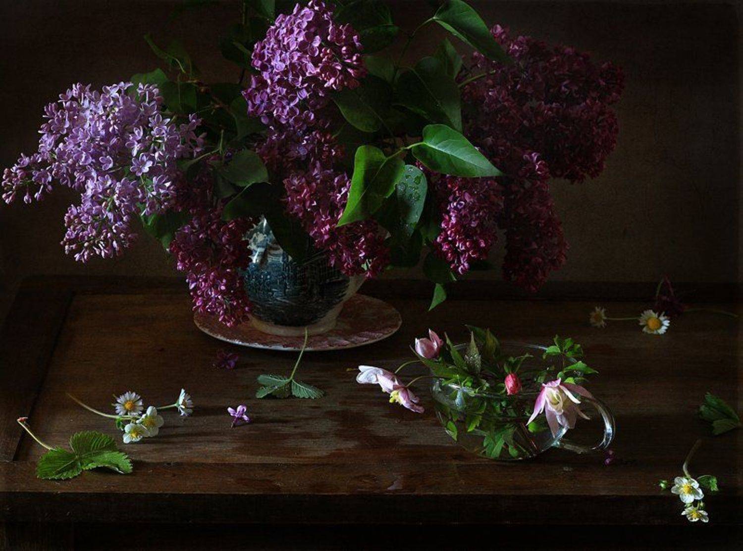 Прошлогодняя весна. Автор: M.G. натюрморт, M.G.