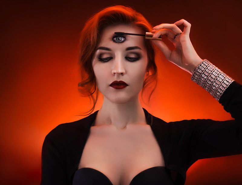 Girl, Makeup, Perfect, Portrait, Red, Redhead Make up insidephoto preview