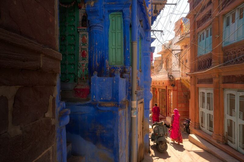 индия, стрит, india, blue city, jodhpur photo preview