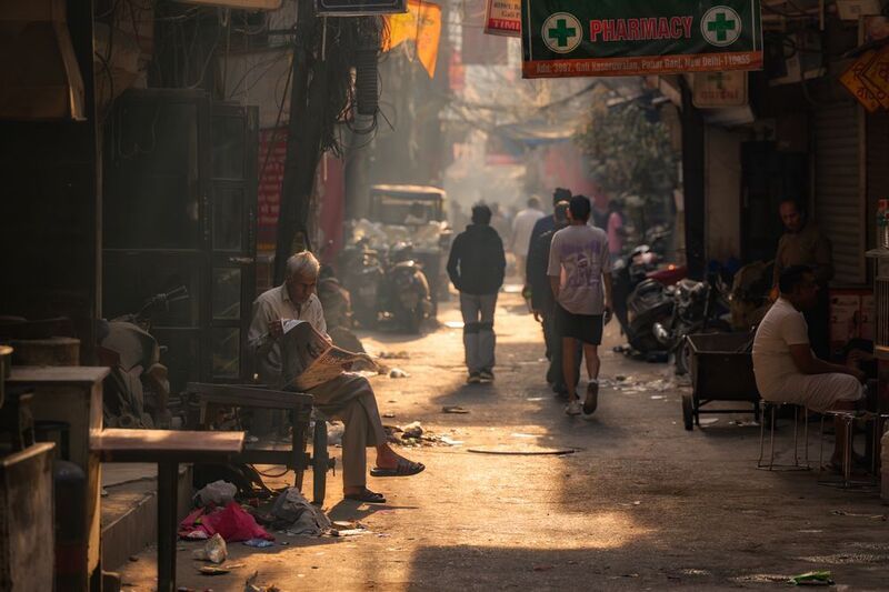 индия, стрит, india, delhi, дели, main bazaar photo preview