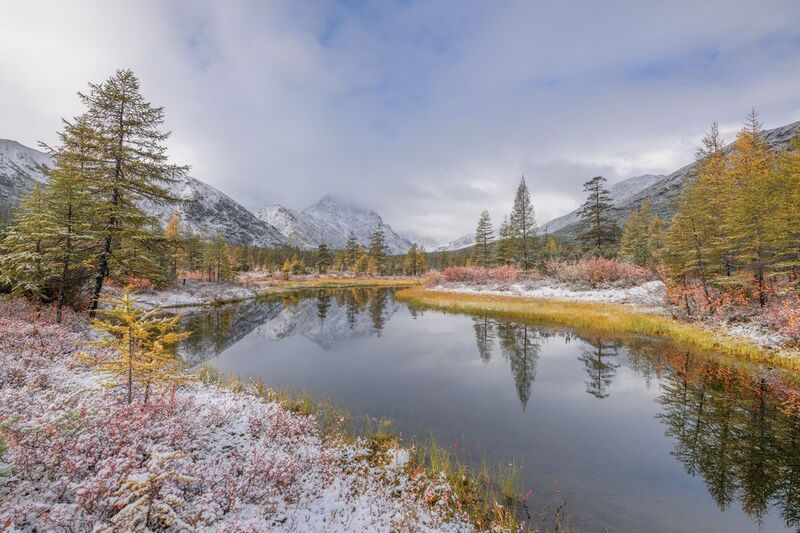 озеро джека лондона Зазимье на Колыме....photo preview